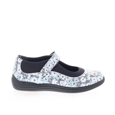 Zapatos planos Drew Rose 14375-3P para mujer azul ancho cuero Mary Jane 5,5 Foto 1 de 4