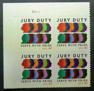 4200 MNH 2007 41c Jury Duty PB Serve with Pride Trial by peers fairness Civics - Picture 1 of 1
