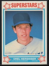 Orel Hershiser 1989 Cereal Superstars #5  Los Angeles Dodgers  #1