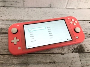 Consola Nintendo Switch Lite Rosa Coral Funciona Probada desde Japón - Imagen 1 de 7