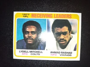 1978 Topps - #332 Lydell Mitchell, Ahmad Rashad - Picture 1 of 2