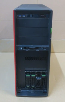 Fujitsu Primergy TX1330 M2 E3-1270v5 32GB RAM 4Bay 1.56TB Storage Tower Server - Image 1 of 4