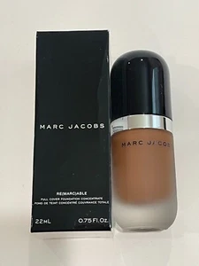 Marc Jacobs Re(Marc)Able Full Cover Foundation 86 Cocoa Deep .75 uncji 22ml Fabrycznie nowy w pudełku - Zdjęcie 1 z 4