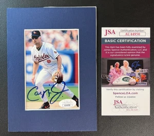 Cal Ripken Jr. Signed Color Photo JSA Cert w/COA MLB #8 Baltimore Orioles HOF! - Picture 1 of 4