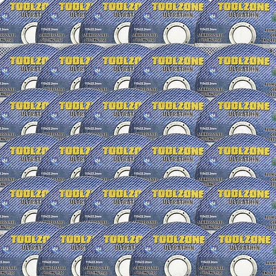 ANGLE GRINDER DISCS 4 1/2" 20x Thin Metal Cutting 115mm 1mm x 22.2mm Bore New UK - Image 1 of 2