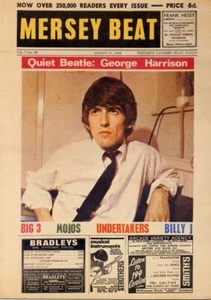 The Beatles•George Harrison•The Mersey Beat 1961 POSTCARD 4x6 - Picture 1 of 1
