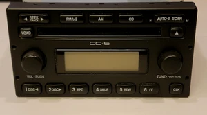 1999-2003 Ford F-250 F-150 2002-2007 Ford Escape 6 CD Radio FACEPLATE ONLY!! - Bild 1 von 12