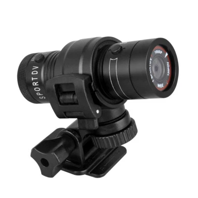 HD 1080p Motorrad Dashcam DVR Kamera Fahrrad Sport Helm Mini CAM Wasserdicht - Bild 1 von 4