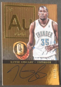 Kevin Durant 2014-15 Panini Gold Standard Autograph (77/79) Oklahoma Thunder OKC - Picture 1 of 2
