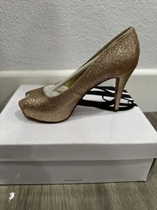 Nine West hellbraune Pumpen Größe 5,5 M 60248348-373 gold sy - Bild 1 von 6