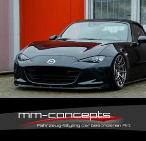 CUP labio de alerón + ala para Mazda MX-5 Targa RF ND alerón delantero espada VB IN  - Imagen 1 de 4