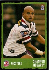 ✺New✺ 2004 SYDNEY ROOSTERS NRL Card SHANNON HEGARTY Daily Telegraph