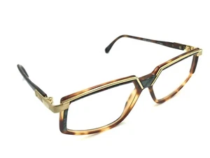 CAZAL MOD 337 COL 703 Tortoise Gold Eyeglasses Frames Vintage 55-13 135 NOS - Picture 1 of 11
