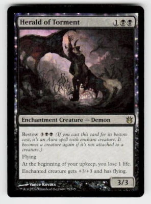 Born of the Gods #75 Herald of Torment - Image 1 of 2