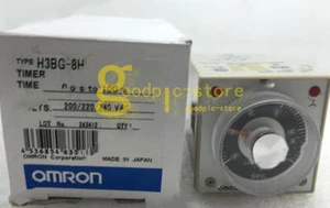 ONE New For Omron Time Relay H3BG-8H 220VAC - Picture 1 of 1