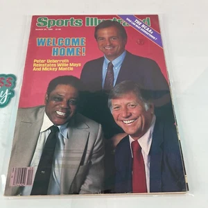 Sports Illustrated Magazine March 25, 1985 Ueberroth Willie Mays Mickey Mantle - Picture 1 of 6