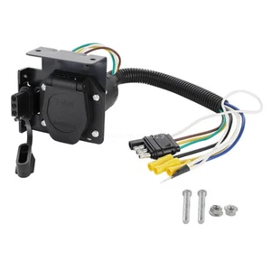 Conector de luz de remolque de doble salida de 7 vías y 4 pines para TOYOTA TACOMA Tundra - Imagen 1 de 8