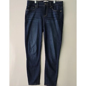 Paige Verdugo Crop Jeans Dark Wash Denim Slim Fit Damen Größe 29 - Bild 1 von 11