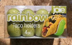 JOIE 4 Stück Rainbow • Taco Halter Set Porte Tacos BOA frei • grün - Bild 1 von 4