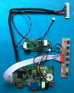 HDMI VGA Audio Board for 1280x1024 M170ETN01.1 WYD170SKD Compatible Arcade 1UP - Picture 1 of 4