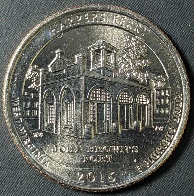 2016-D DOUBLED DIE REVERSE America the Beautiful Washington Quarter - Image 1 of 4