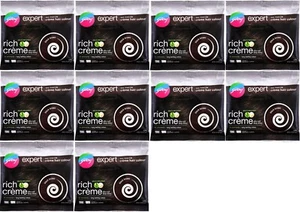 10 Packs x Black Brown Godrej Expert Rich Creme Hair Colour Dye 40g each - Picture 1 of 1