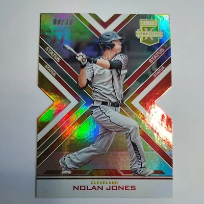 2016 Elite Extra Edition NOLAN JONES #55 Prospect Status Die-Cut  /10 - Image 1 of 2