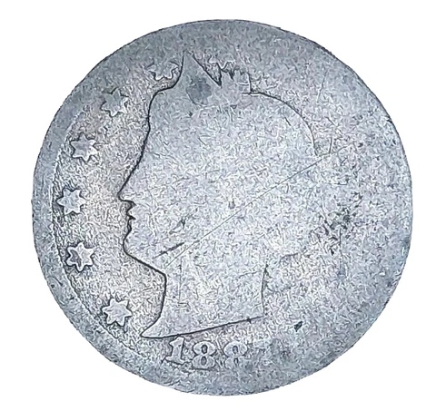1887 Liberty "V" Nickel 5 Five Cents ~ Scarce Date ~ PR POOR Cover