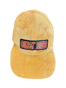 Sombrero de Pana Guns N Roses Marrón Correa Ajustable Bordado Logo Gorra Rock - Imagen 1 de 12