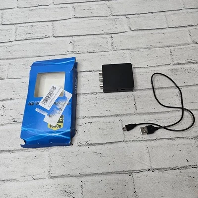 RCA AV to HDMI Converter 1080P Mini Adapter PAL/NTSC TV Wii PS Xbox VHS - Image 1 of 4