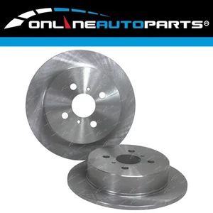 2 x Rear Disc Brake Rotors for Toyota Corolla AE102 AE111 AE112 1995~2001 - Picture 1 of 1