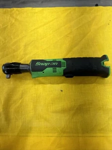 Snap-On CTR761 Hi-Viz 3/8" Drive 14.4v Micro Lithium Cordless Ratchet Green - Picture 1 of 5