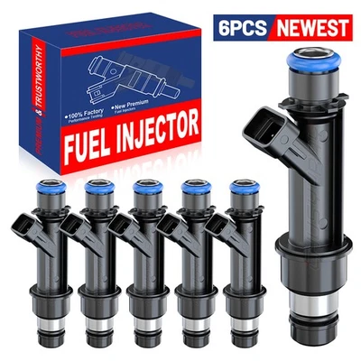FJ319 6Pc Fuel Injector for CHEVROLET TRAILBLAZER (2002-2007) - Image 1 of 4
