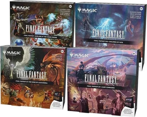 MAGIC THE GATHERING: SET DE CAJA ESCENA NAVIDEÑA FINAL FANTASY (4 CAJAS, INGLÉS)  - Imagen 1 de 1