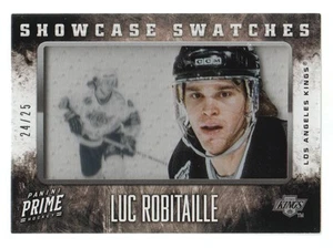 2013-14 Panini Prime Hockey Showcase Swatches #SW-LUC Luc Robitaille /25 - Picture 1 of 2