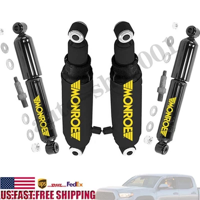 Amortiguadores delanteros traseros puntales para panel Chevrolet C10 4,1 L 1966 1965 1964 1963 Foto 1 de 4