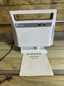 Vintage Singer Waffle Maker, Never Used - Picture 1 of 3