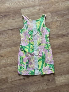 Lily Pulitzer Target Fan Dance Flamingo Mini Dress 20th Anniversary Girls 14 - Picture 1 of 8