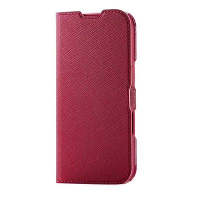 iPhone 16 case, notebook type, thin, lightweight, soft leather, with magnet, com - Image 1 of 4