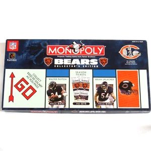 Monopoly Chicago Bears Collector's Edition Board Game 2005 Hasbro NFL - Picture 1 of 7