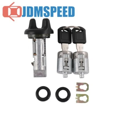 For Chevy GMC Pickup Others Ignition Key Switch Cylinder & Door Lock Set 2 Keys - Image 1 of 4