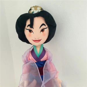 DISNEY PLUSH MULAN MEDIUM STUFFED PRINCESS DOLL AUTHENTIC - Picture 1 of 5
