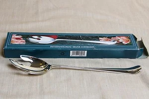 International Silver Company Silverplated Serving Fork 12.5in in Length - Picture 1 of 7