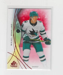 2024-25 SP Game Used Vegas San Jose Sharks Mikael Granlund Red card #30 - Bild 1 von 2