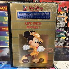 Life With Mickey 1985 Betamax Beta Tape New! Disney Gold Edition II NOT VHS LOOK