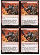 TSR BRUTE FORCE 4x Rare Magic Time Spiral Remastered MTG Playset NM