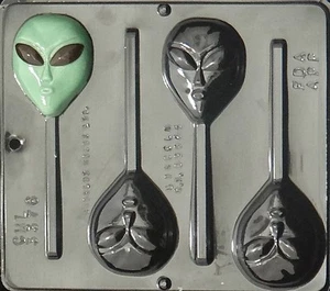 Molde de caramelo de chocolate Alien 3376 NUEVO - Imagen 1 de 2
