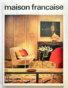 revue LA MAISON FRANCAISE n° 201 oct. 1966, Décoration intérieure Architecture - Picture 1 of 2