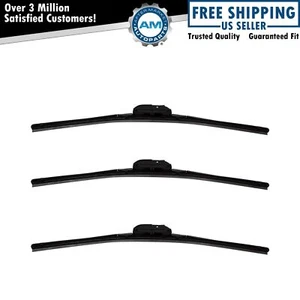 Trico Sentry Windshield Wiper Blade Front & Rear 3pc Set - Picture 1 of 3
