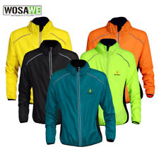 Men Women Cycling Jacket Windproof Waterproof MTB Bike Rain Coat Hi Viz Clothing